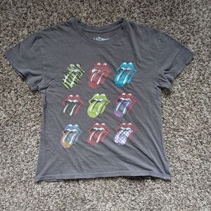 Rolling Stone Womens Cropped Tee